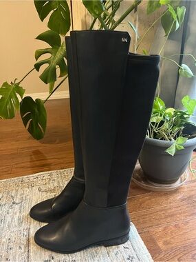 Michael Kors Black Over-the-Knee Boots